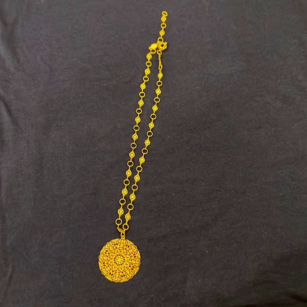 Catherine Popesco Gold Medallion necklace